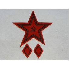 НАЧАЛЬНИК ДИВИЗИИ, нарукавные знаки различия РККА, обр. 1919 г..